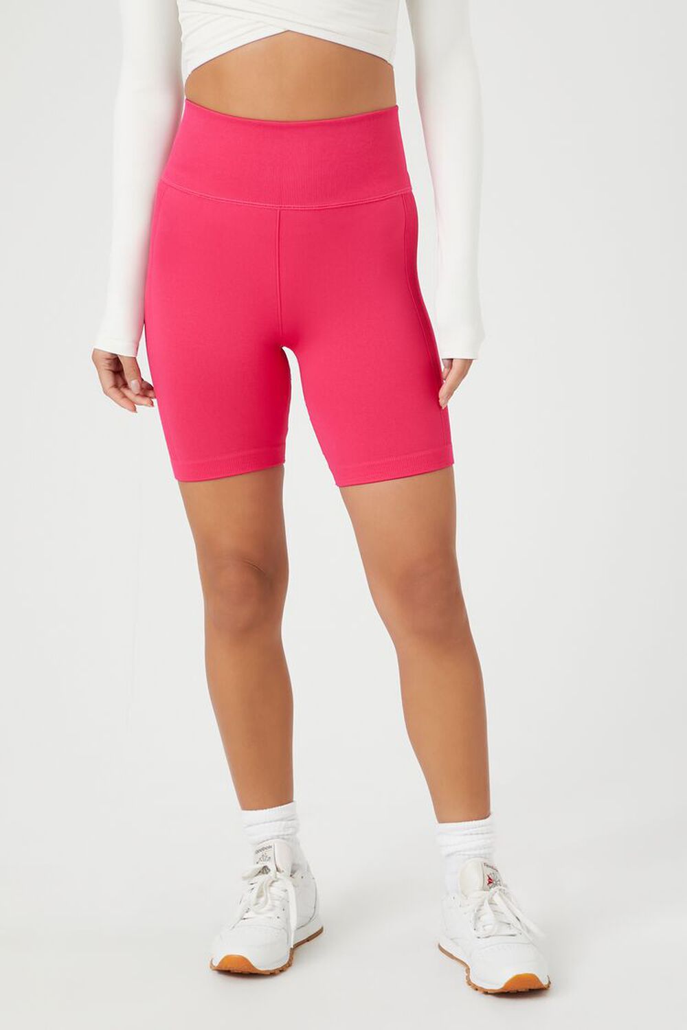 Active Seamless High-Rise Biker Shorts